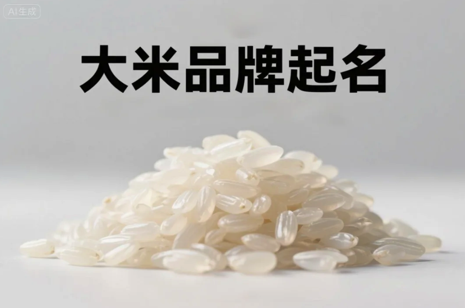 大米品牌起名創意：在“米粒”之間，書寫品牌的大文章
